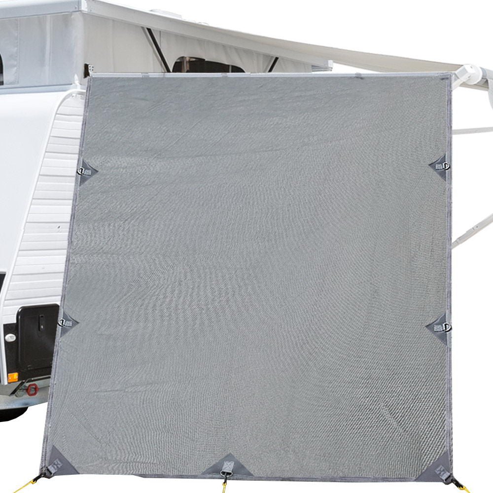 Pop Top Caravan Awning End Screen 2.1m - Grey
