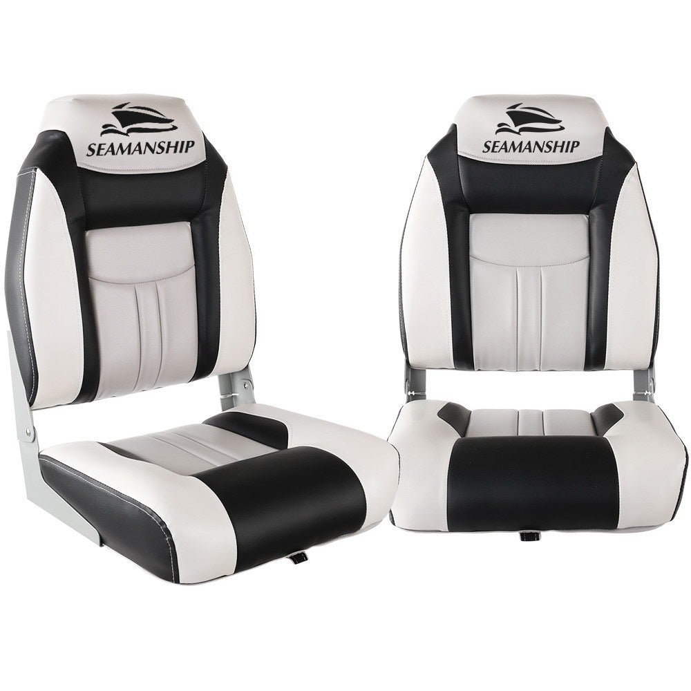 Seamanship Folding Swivel Boat Seats – Pair
