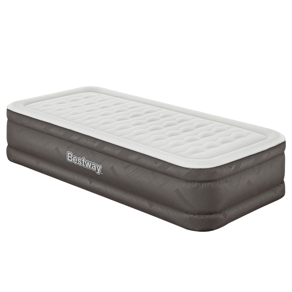 Single Air Mattress with Built-in Pump - Bestway 46cm