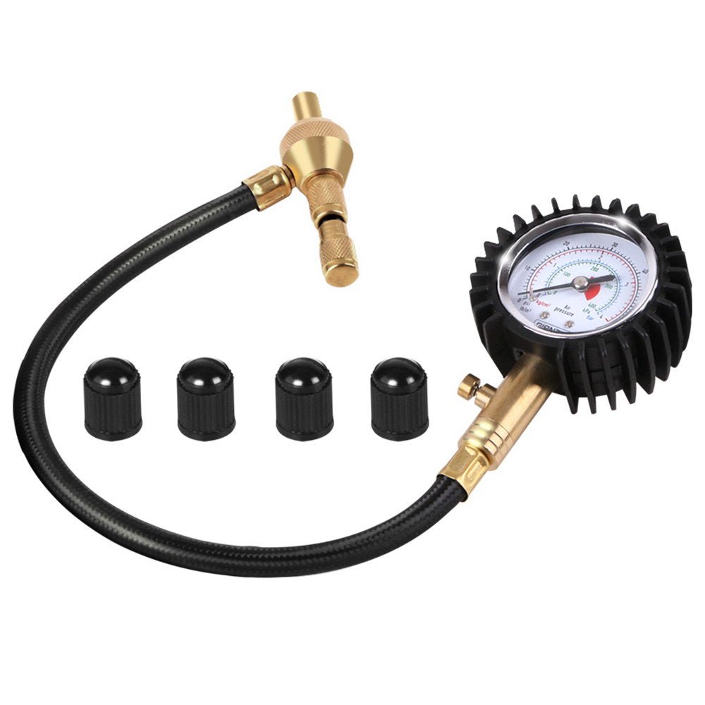 Rapid Tyre Deflator with Pressure Gauge - Giantz