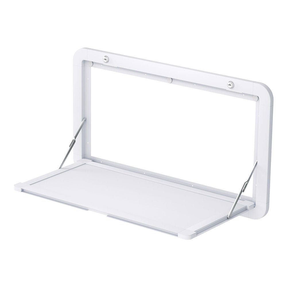 Weisshorn Folding Caravan Table 800 x 450mm White