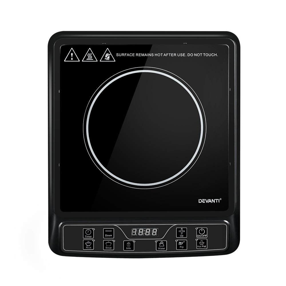 Devanti Portable Induction Cooktop 30cm Single
