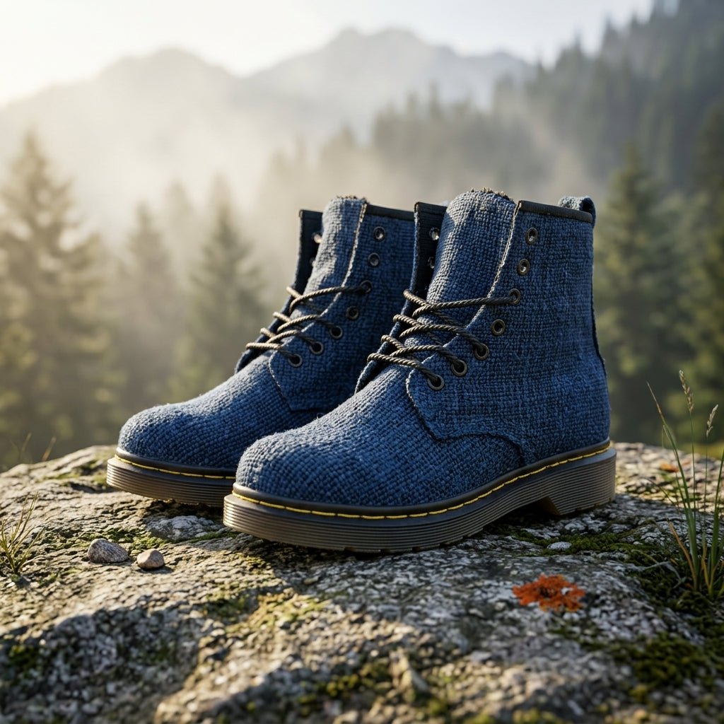 Vegan Hemp Hiking Boots - Namaste Artisans - 图片 3