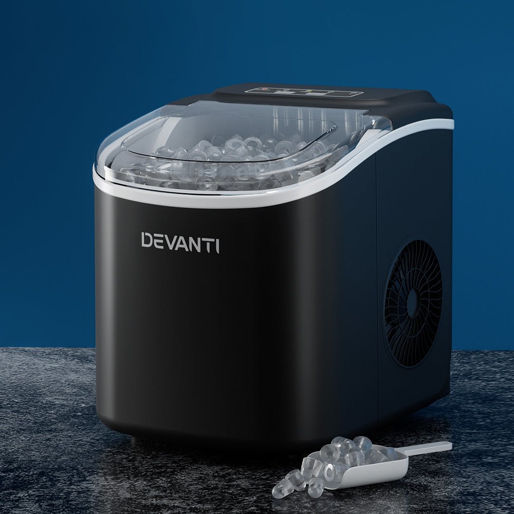 Devanti 12kg Portable Countertop Ice Maker
