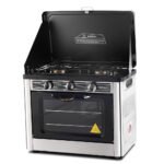 Portable LPG Gas Oven & Stove - Devanti Stainless Steel
