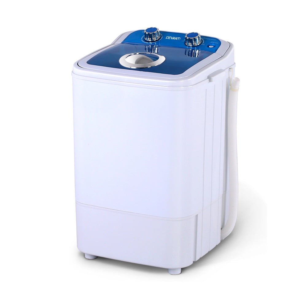 Devanti 4.6KG Portable Washing Machine – Blue
