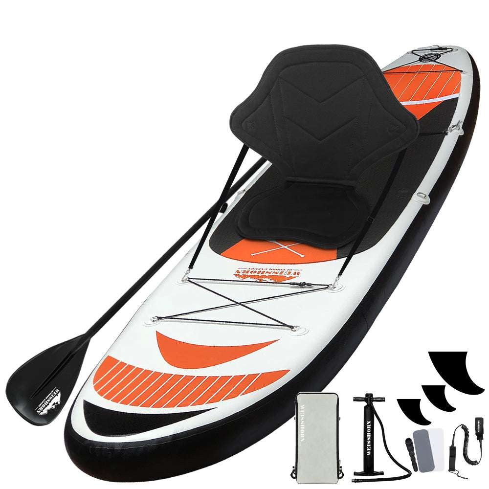 11ft Inflatable Stand-Up Paddleboard – Red