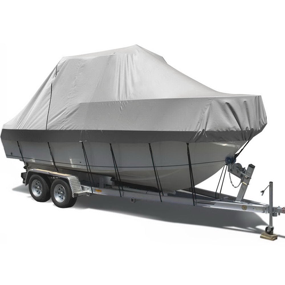 Seamanship 19–21ft Trailerable Boat Cover – Grey
