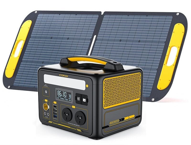 VTOMAN Jump 600X 600W Portable Power Station + Solar