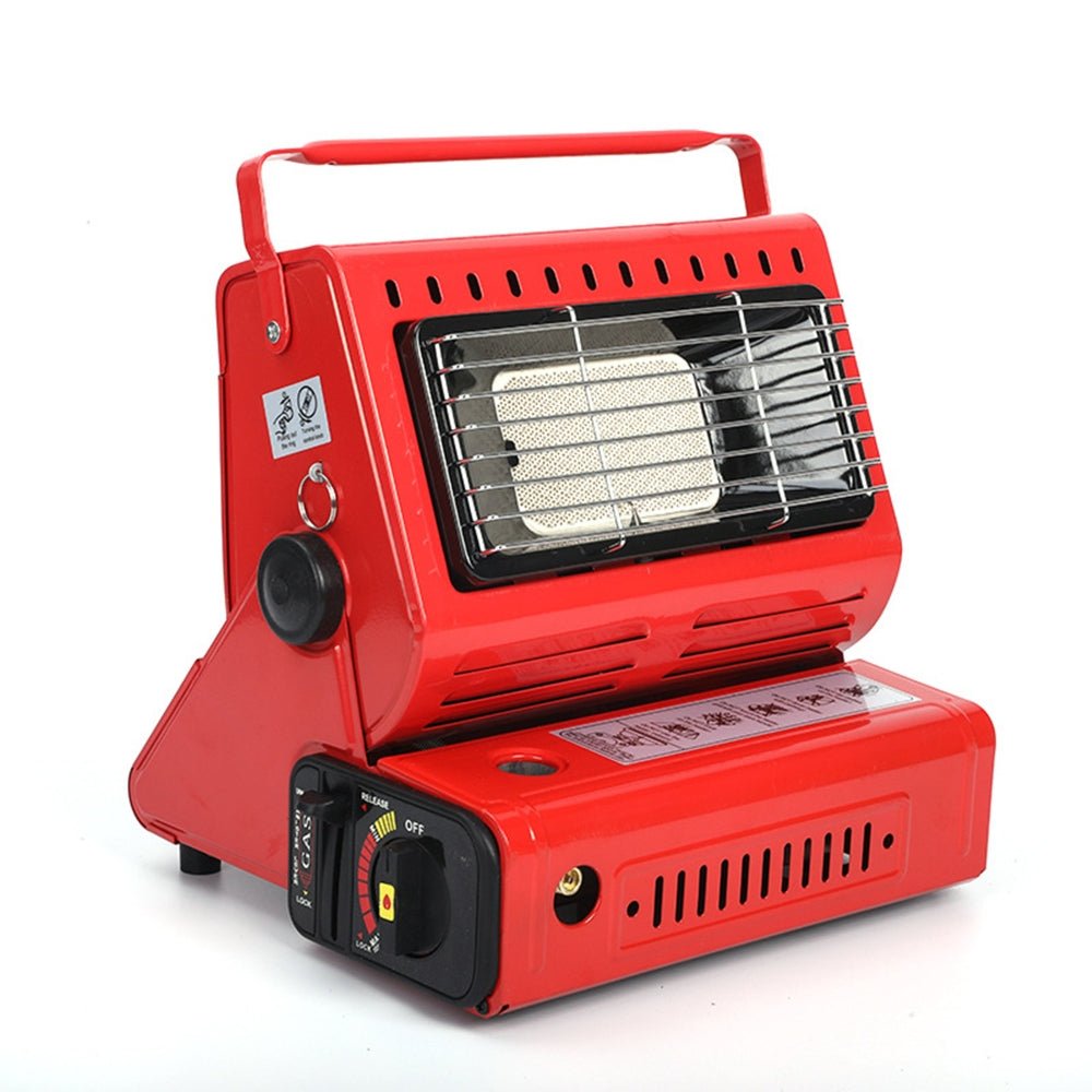 Portable Camping Gas Heater – (1.3kW Red)