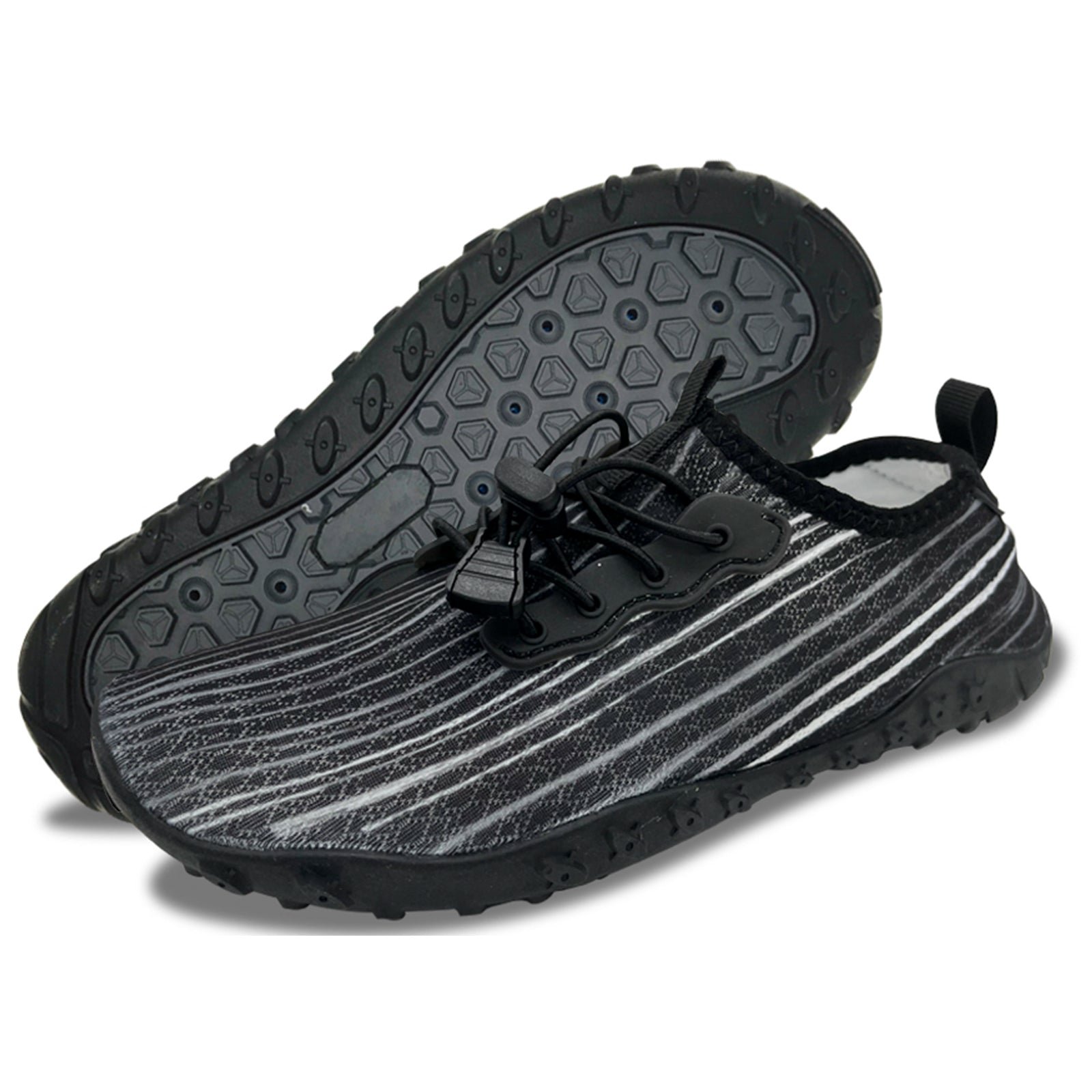 Slip-On Water Shoes – Black, US 9.5