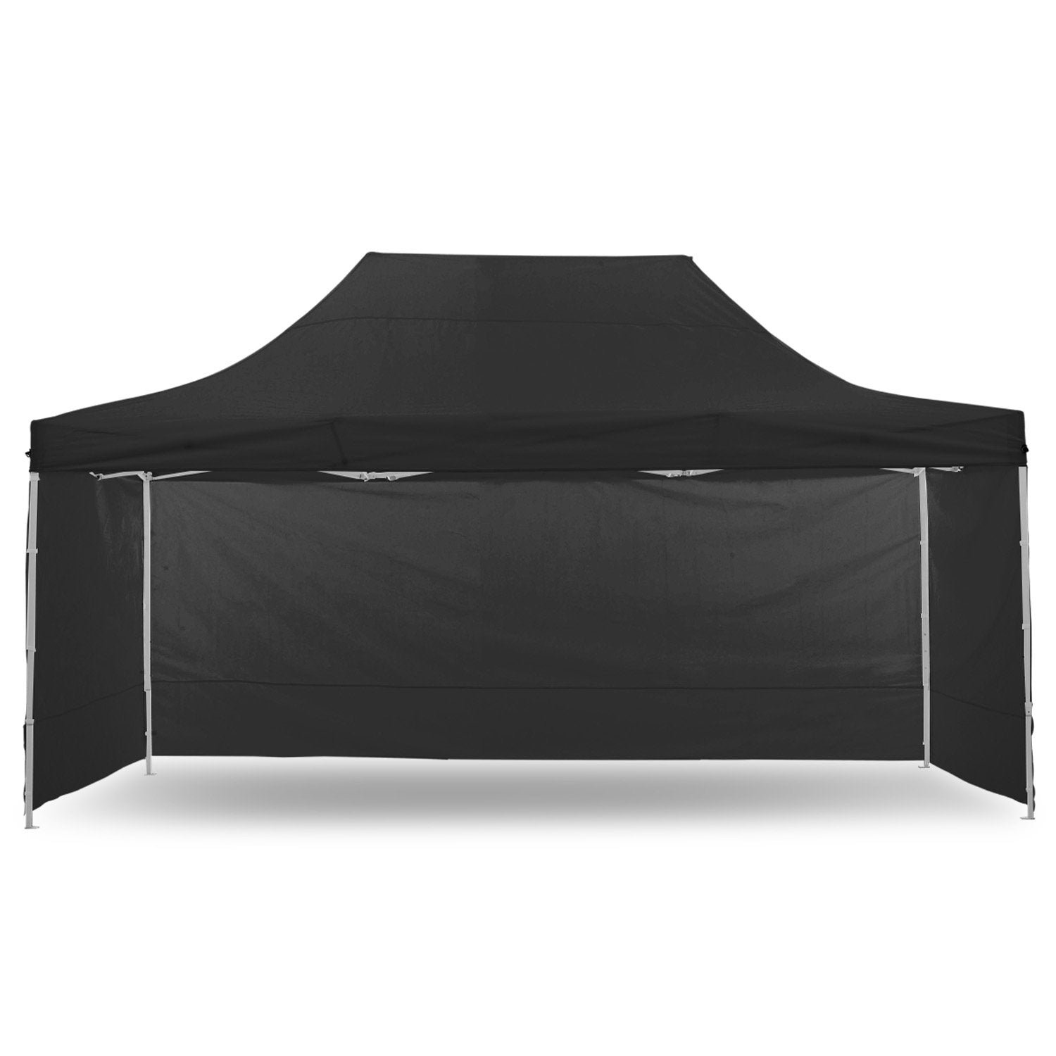 Wallaroo 3x4.5m Pop-Up Marquee with Walls - Black