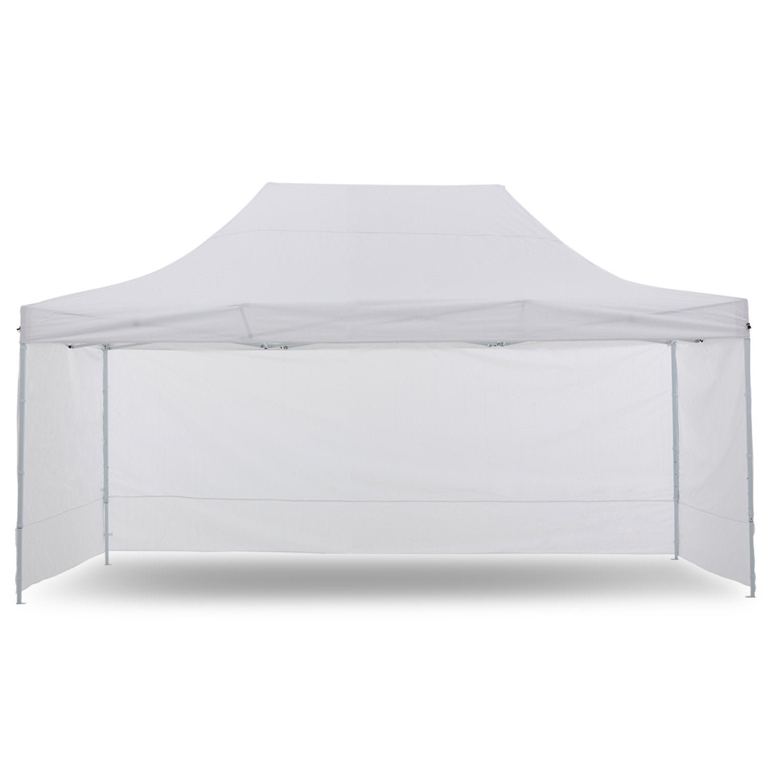 3x4.5m Pop-Up Marquee with 5 Walls – White
