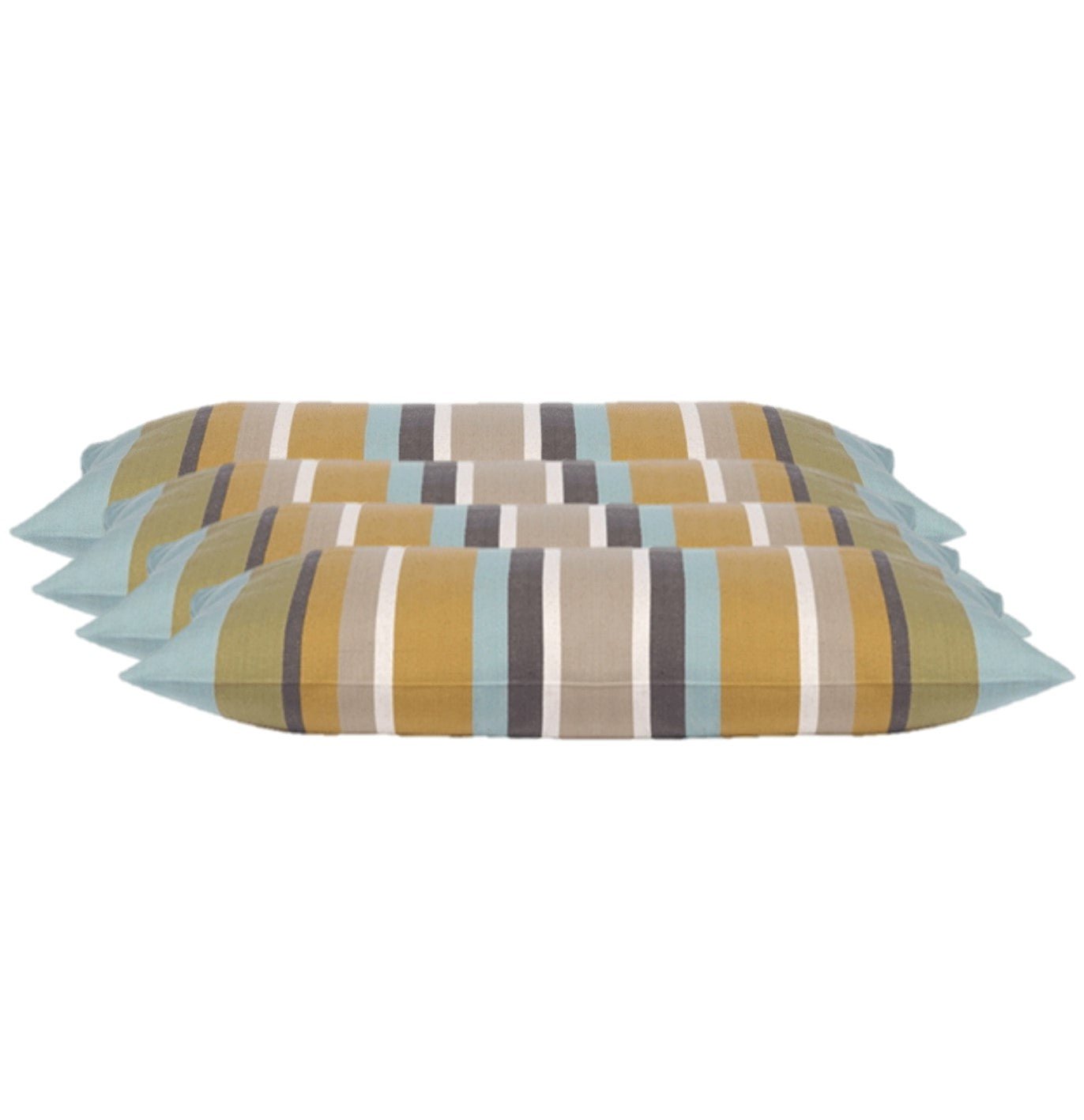Nautical Stripe Cushion Covers 35x70cm – Pack of 4