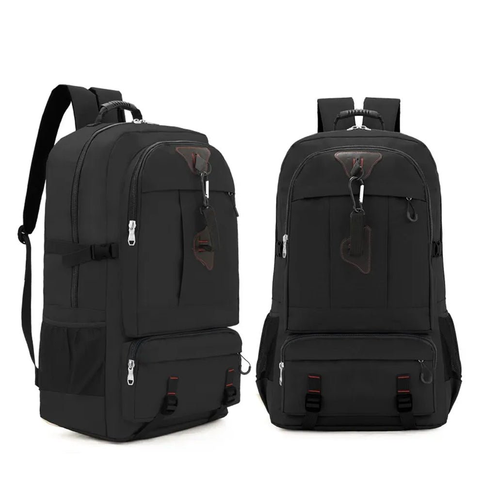 60L Travel Hiking Backpack - Black