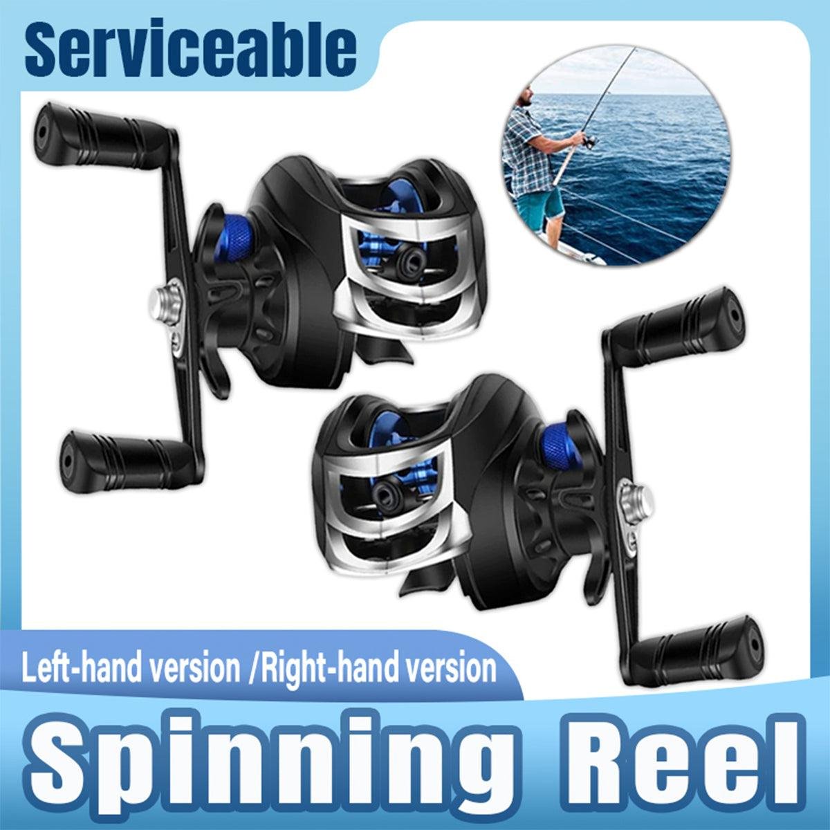 Left-Hand Spinning Reel – Anti-Tangle Swivel Disc