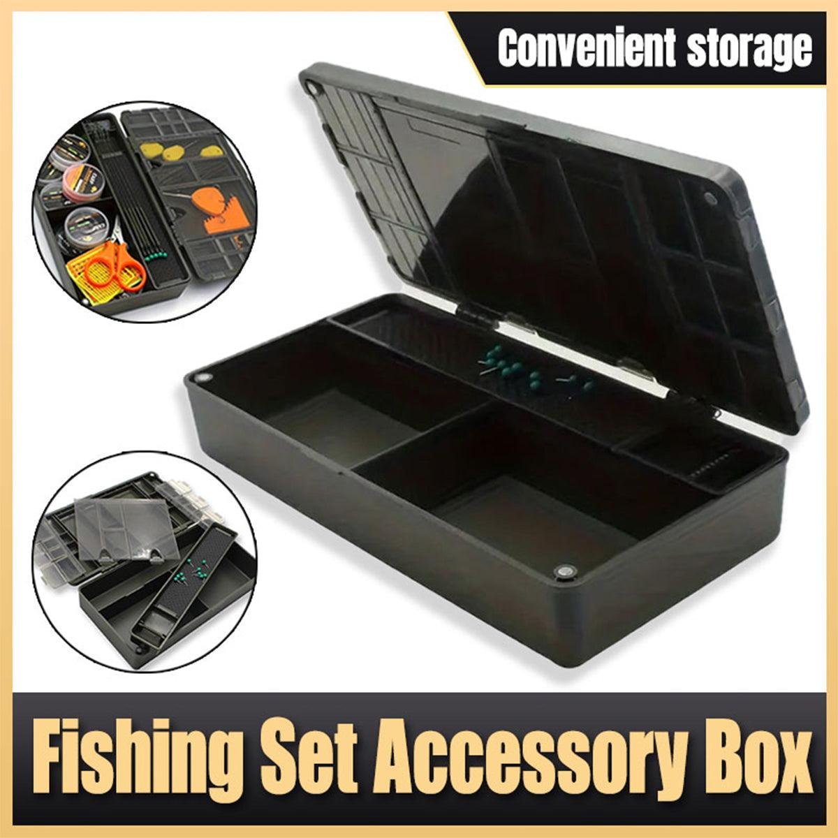 Multifunctional Carp Tackle Box with Measuring Bar