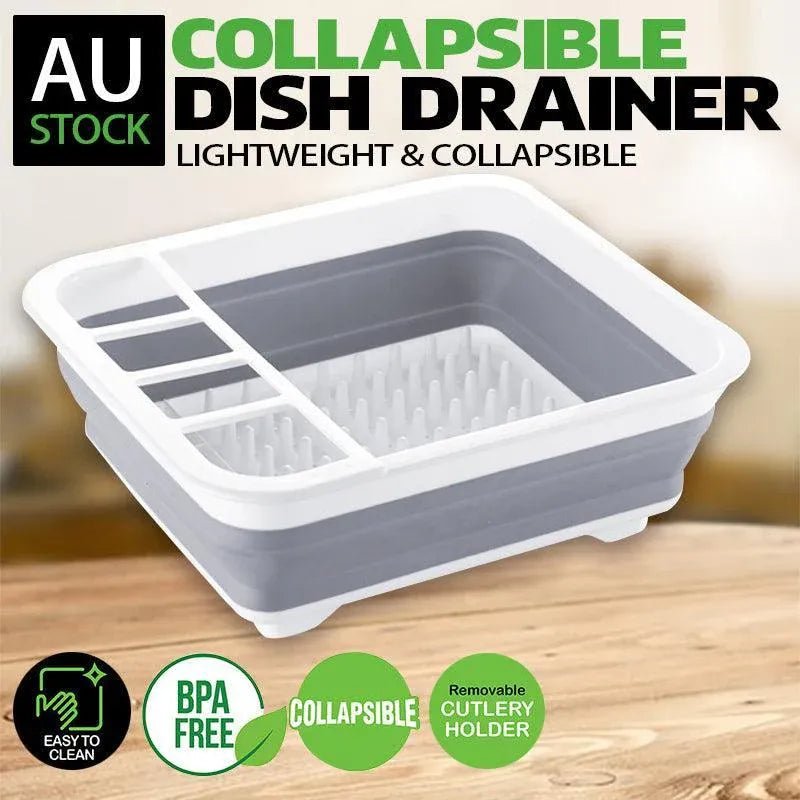 Collapsible Dish Drainer 10L for Camping & Caravan