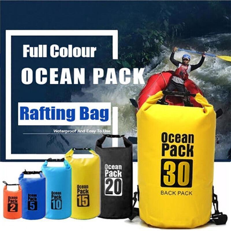 Yellow Waterproof Dry Bag – 2L to 30L
