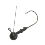 1/16oz Weedless Tungsten Round Jig Heads 2/0 Hook 4 Pack - Vike