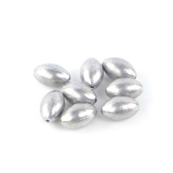 1/2oz Lead Egg Sinkers 8 Pack - Swimerz