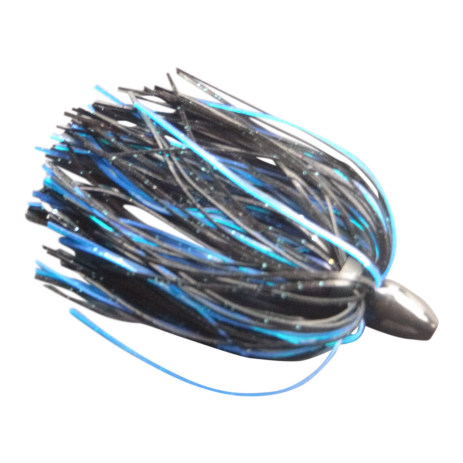 3/4oz Skirted Microjig Black Blue - Vike
