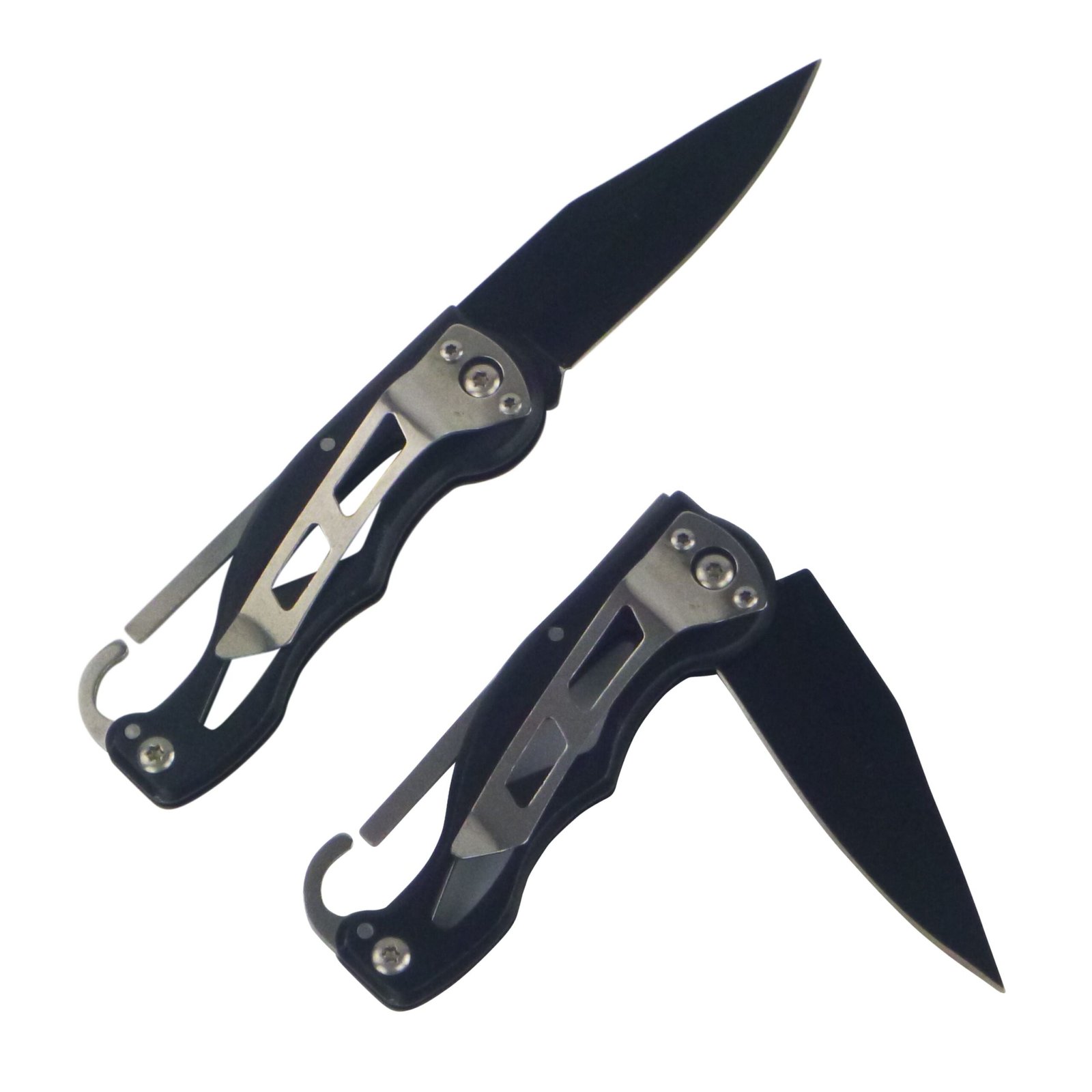 Light Folding Rigging Knife Black - Rig Ezy
