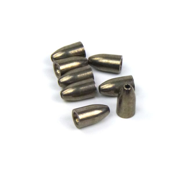 1/8oz Tungsten Bullet Sinkers 8 Pack - Swimerz
