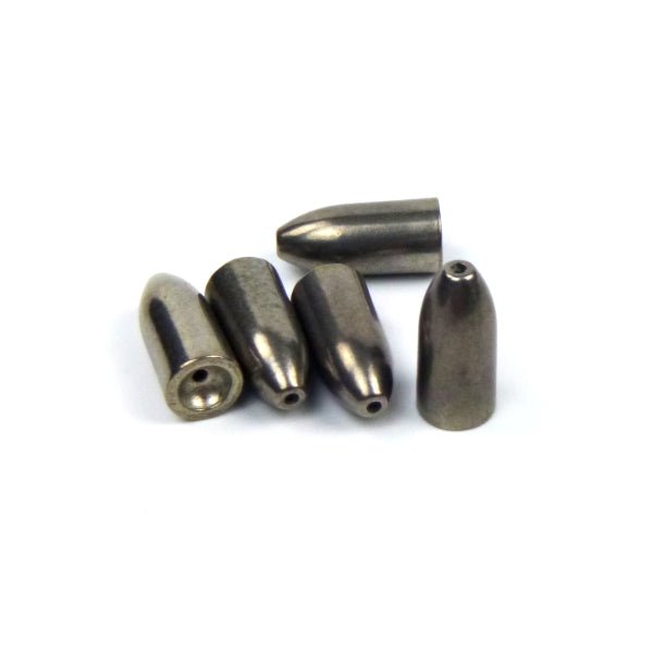 1/2oz Tungsten Bullet Sinkers 5 Pack - Swimerz