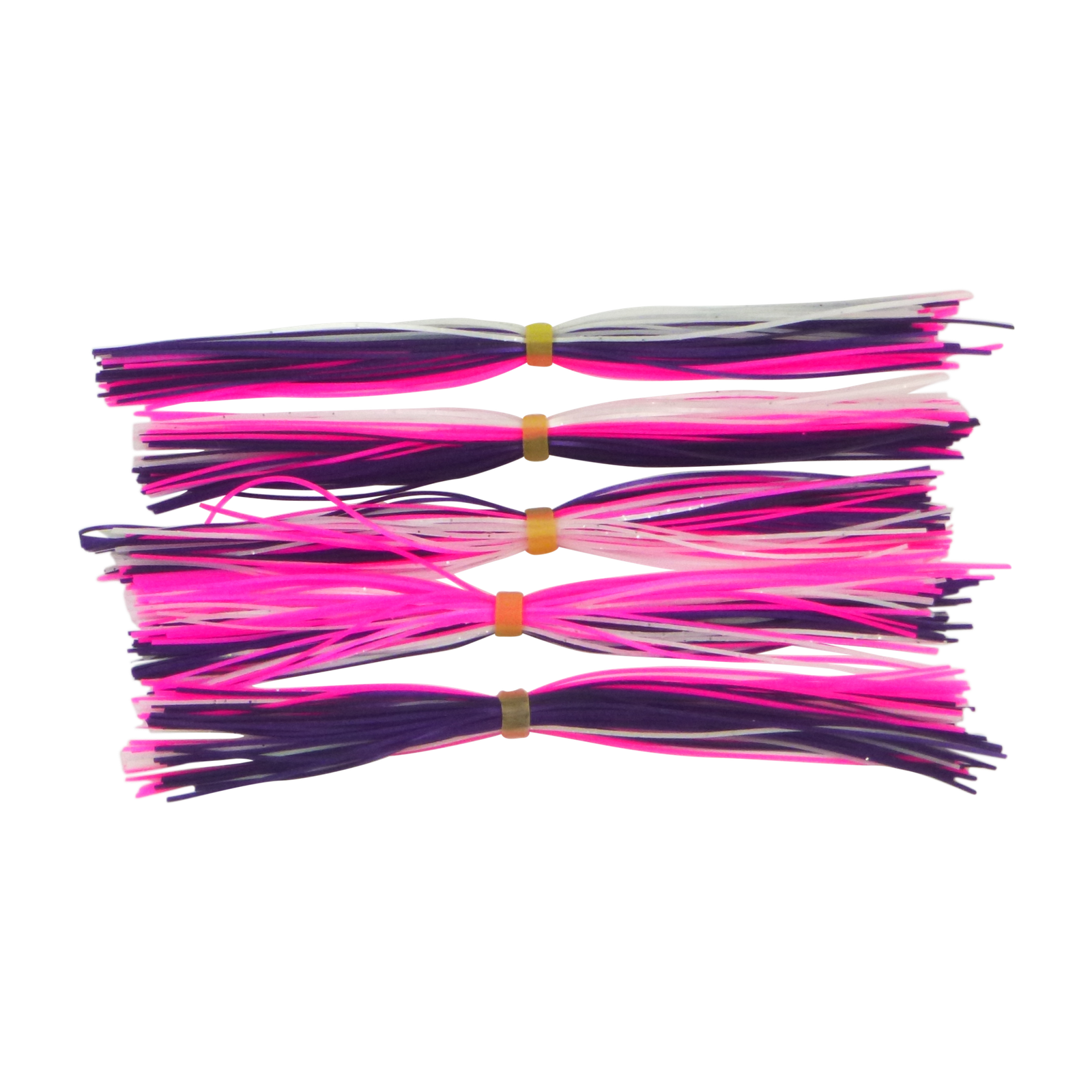 Chatterbait Lure Skirts Hot Flash 5 Pack - Dekoi