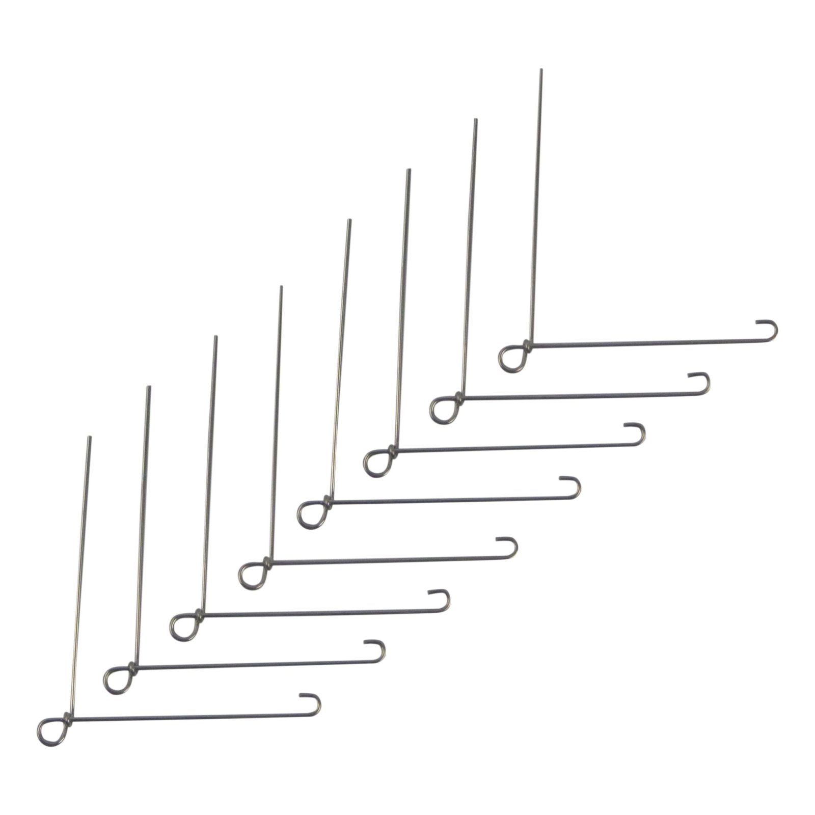 Artizan Small Closed-Eye Spinnerbait Wire Forms – 8 Pack