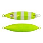 100g Slow Pitch Flutter Jig Chartreuse 2 Pack - Finesse