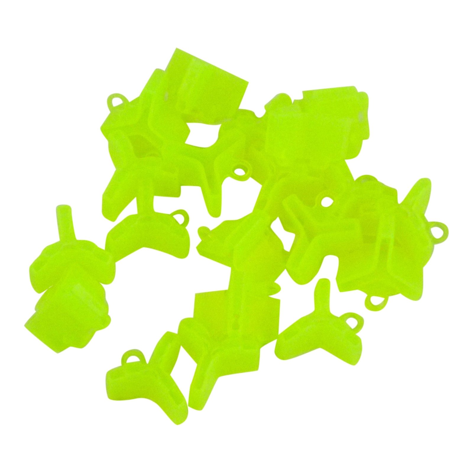 Green Treble Hook Covers Size 4 20 Pack - Rig Ezy