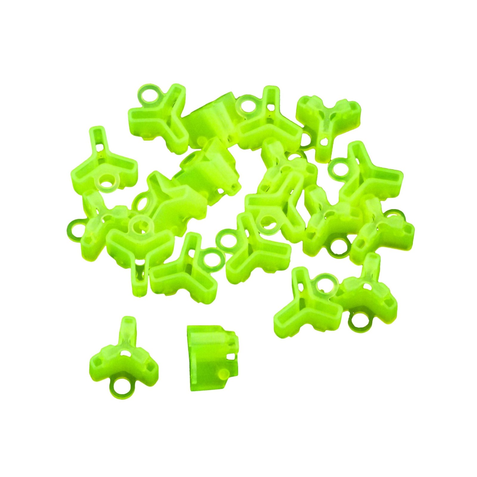 Treble Hook Covers Green Size #5 – 20 Pack