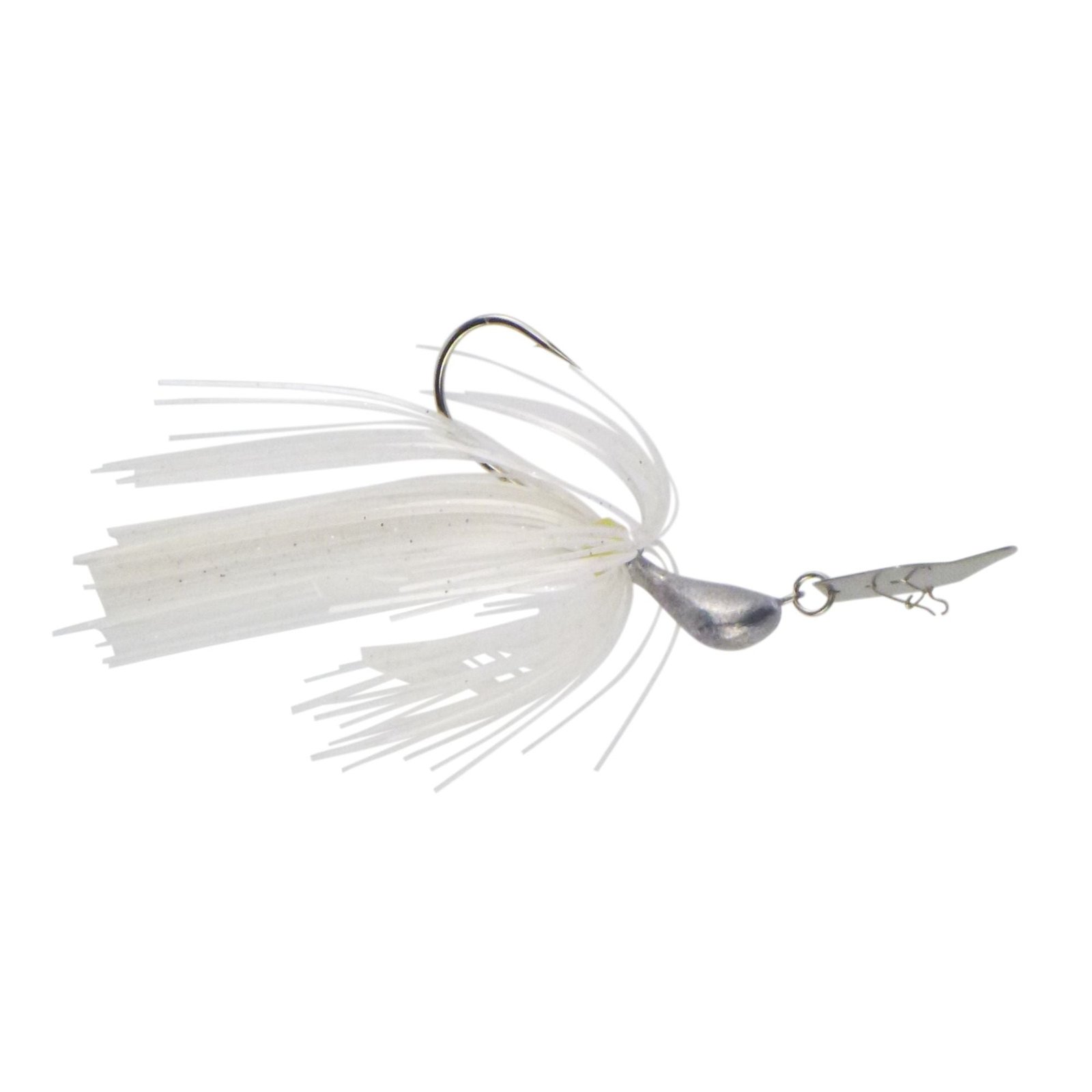 7g Bladed Swim Jig Chatterbait Metallic Pearl 2 Pack - Dekoi