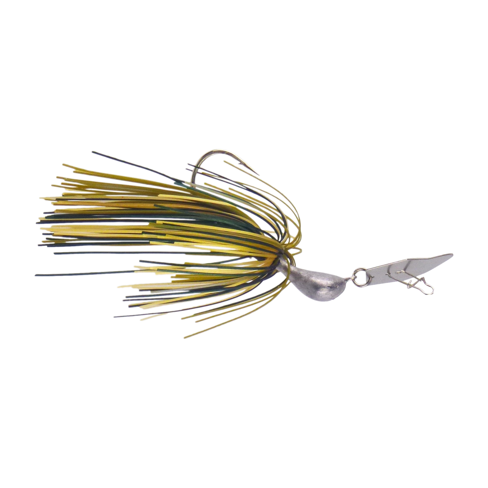 14g Bladed Swim Jig Chatterbait Camo Green 2 Pack - Dekoi