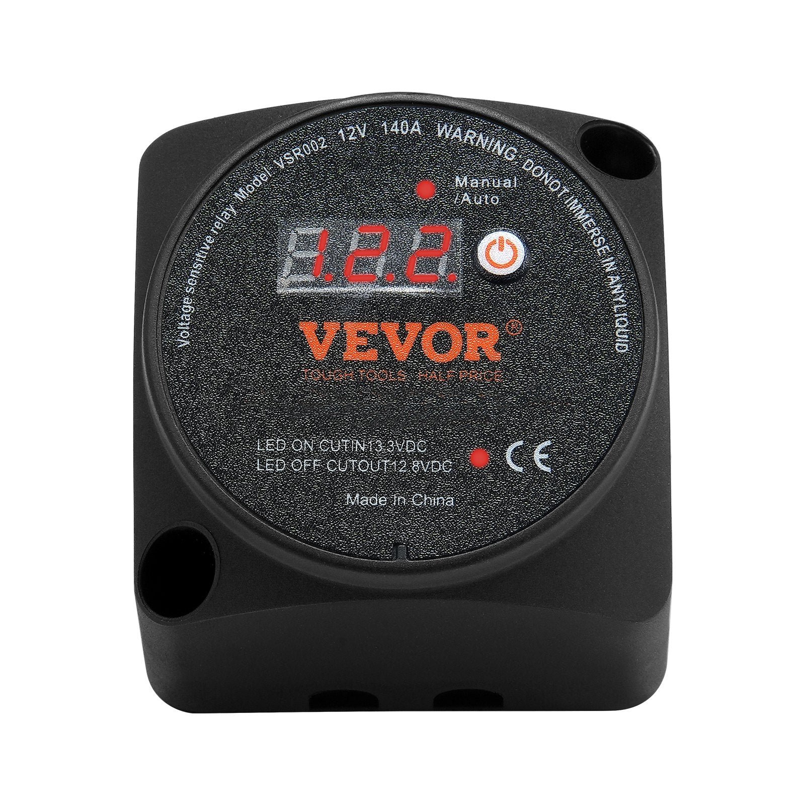 140A Dual Battery Isolator Kit with LCD Display