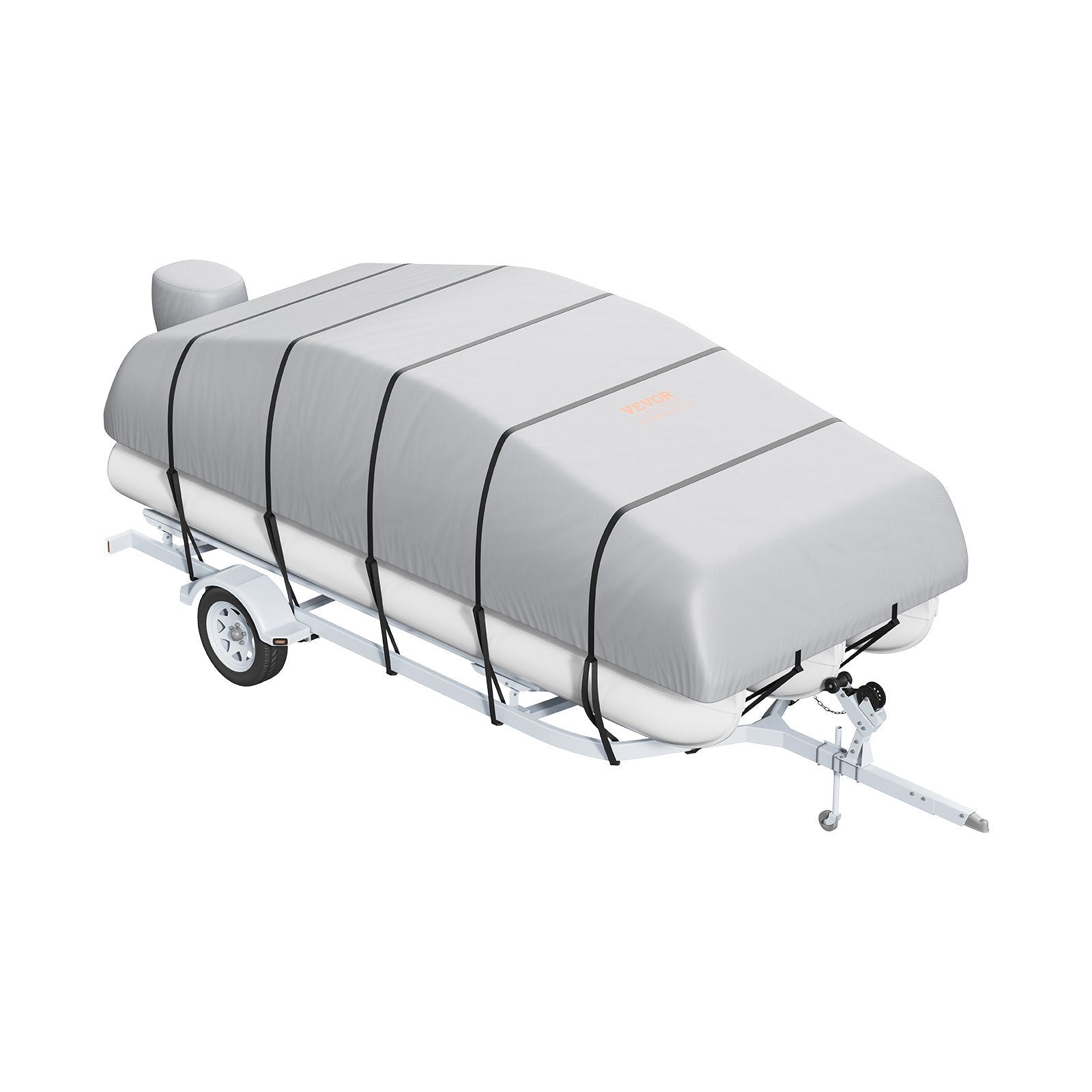 VEVOR 800D Pontoon Boat Cover 19–20 ft Trailerable