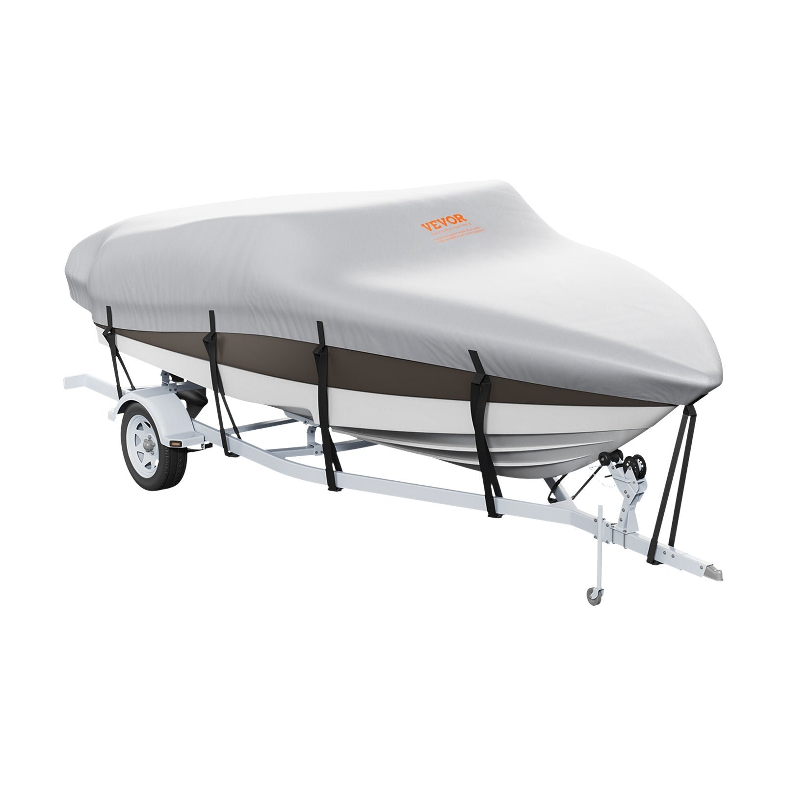 VEVOR 600D Boat Cover for 23–24 ft V-Hull