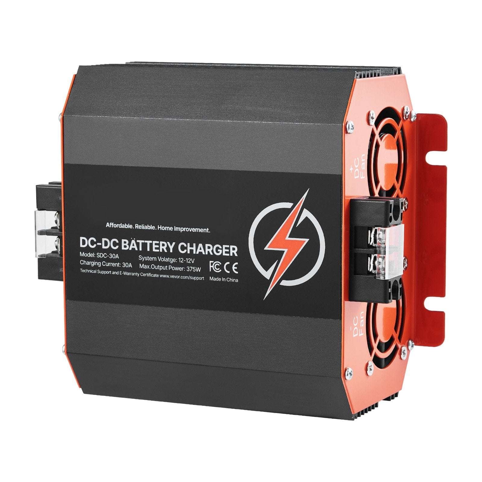 VEVOR 12V 30A DC-DC Battery Charger 375W