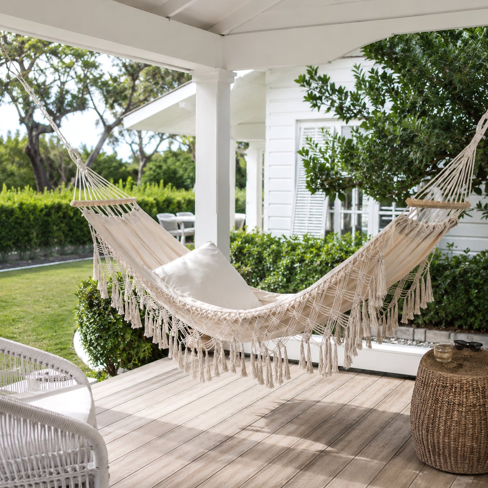 Cabo Deluxe 1-2 Person Hammock with Tassels